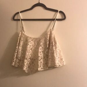 Kirra lace crop top